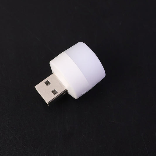 Yellow USB LED LAMP Night Light, Plug Small Led Nightlight (1 Pc)