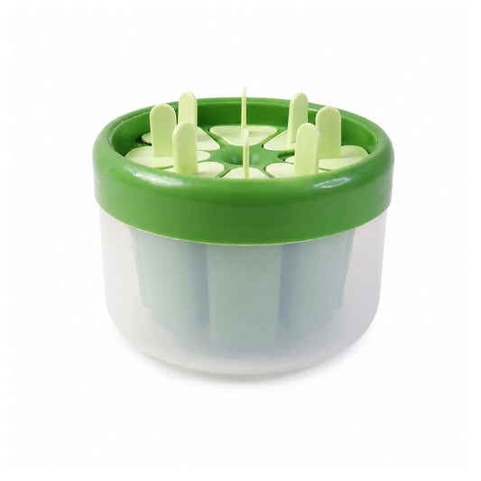 Plastic Ice Candy Popsicle Maker (8 Mold 1 Set)
