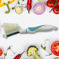 Multipurpose Peeler Brush – Stainless Steel Peeler with Cleaning Brush (1 Pc)