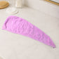 Quick Turban Hair-Drying Absorbent Microfiber Towel (1 Pc / Mix Design)