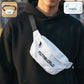 adjustable waist bag crossbody sling bag 21 x 14 cm