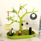 Creative bird-shaped jewellery organizer stand for earrings necklaces and rings India
