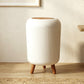 Decorative mini dustbin for desk