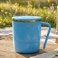 350ml Stainless Steel Mug: Insulated, Leakproof Lid, Hot/Cold Drinks (Mix Color)