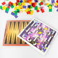 13 in 1 Family Board Game Chess,  Space Venture, Steeplechase Set for Kids