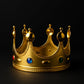 Royal Crown with Colored Gems (1 Pc / Mix Color)