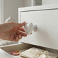 heart shape toilet flush button