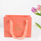 Rose jewellery gift packaging box with lid open for ring India