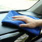  Premium Microfiber Cleaning Cloth Towel - scale and size reference
