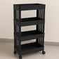  4-Layer Plastic Storage Rack Wheels - main