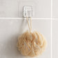 Heavy-Duty Transparent Wall Hook with Seamless Adhesive Backing (1 Pc)