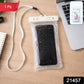 Universal mobile waterproof pouch front