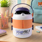 airtight lunch box cartoon style