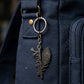 hindu religious krishna keychain