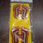Decorative Laxmi Charan Paduka Sticker Set (Pack of 2 Pc)