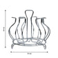 Kitchen glass holder organizer