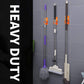 space saving wall mounted mop holder