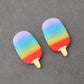Jelly Popsicle Erasers – Cute & Fancy Mini Erasers for Kids (2 Pc Set, Mix Design)