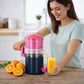 Manual citrus press juicer tool