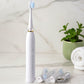 Rechargeable Electric Toothbrush White Color With 3 Extra head (1 Pc/ mix Color)