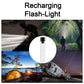 Rechargeable Touch-Control LED Flashlight (1 Pc)