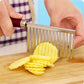  Stainless Steel Crinkle Cutter Knife for Salad - key feature close-up