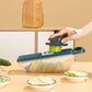 Multifunctional Vegetable Slicer Cutter – Onion & Potato Slicer with 6 Blades & Peeler