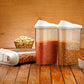 Transparent airtight food storage box