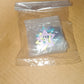 Metal Printed Star Shape Hair Clips (10 Pcs Set)
