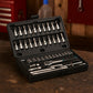  46pcs Metal Socket Set (Black, 46pcs) - main product shot