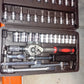  46pcs Metal Socket Set (Black, 46pcs) - comparison shot