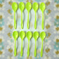 Fancy Spoon Used While Eating and Serving Food Stuffs Etc (10 Pcs)
