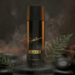 Signature premium black perfume deodorant bottle