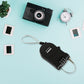 Multifunctional Cable Lock with Number Code Retractable Wire Lock Shell Combination