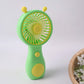 Cute Cartoon Style Rechargeable Mini Handheld Fan (1 Pc)