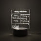 3D Acrylic Creative Lamp Decorative Light