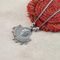 Oxidised Silver-Tone Traditional Long Necklace (1 Pc)