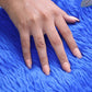 Elegant Nude Glossy Artificial Nail Tips fake nails (24 Pc Set)