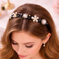  floral pearl hair accessory
