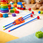 Plastic Archery Bow Arrow Toy Set with single knife and 3pc Arrow and Target Board