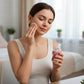 skincare rose water spray toner bottle