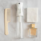 Transparent spray bottle