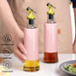 Olive Oil Dispenser – Leakproof Glass Bottle with Non-Drip Spout (300 ML)