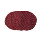 Red Braided Welcome Mat