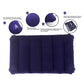  Velvet Air Inflatable Travel Pillow Blue - packaging shot