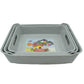Multi Purpose Tray, Cosmetics, Stationary Set of 3
