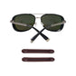 Glasses cleaning cloth and case kit