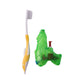 Kids Cartoon Toothbrush with Airplane Toy (2 Pc Set)