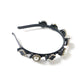 fashionable hairband gold finish