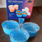 Premium 3-Compartment Revolving Dry Fruit Box (1 Pc)